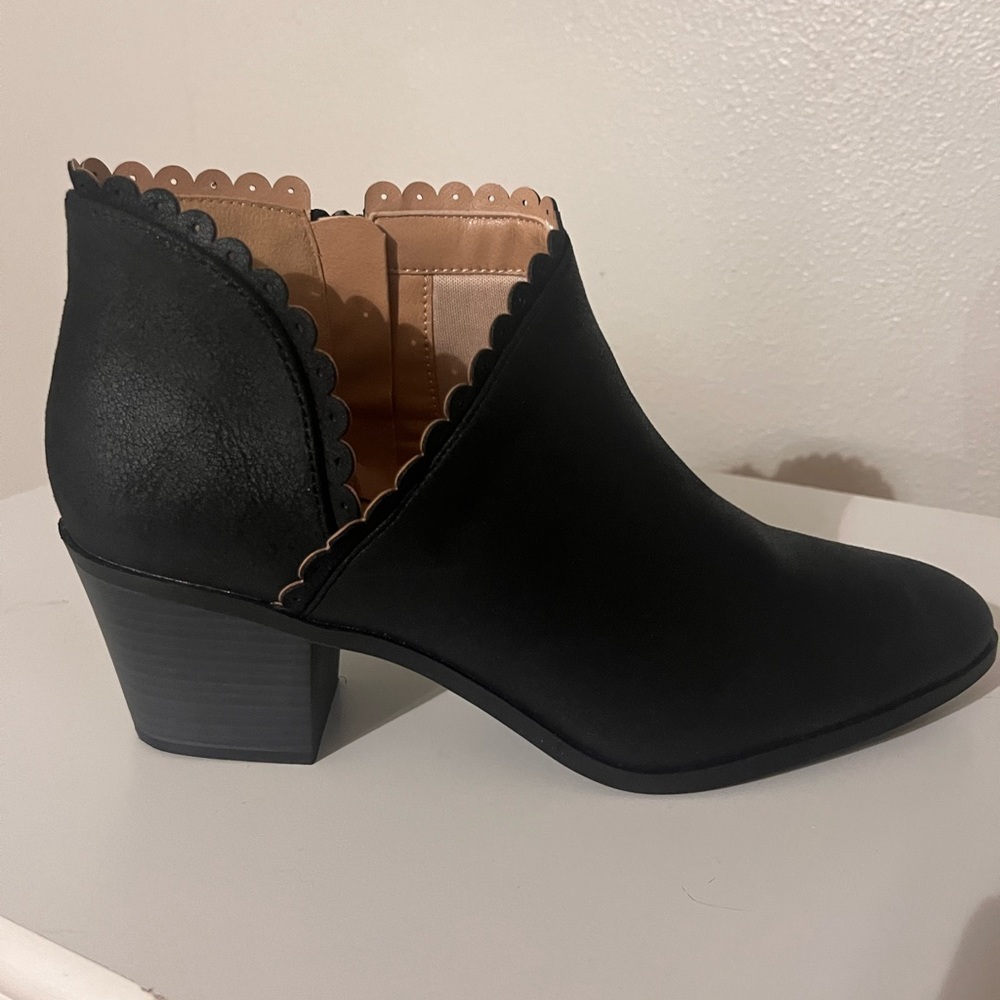 Black booties